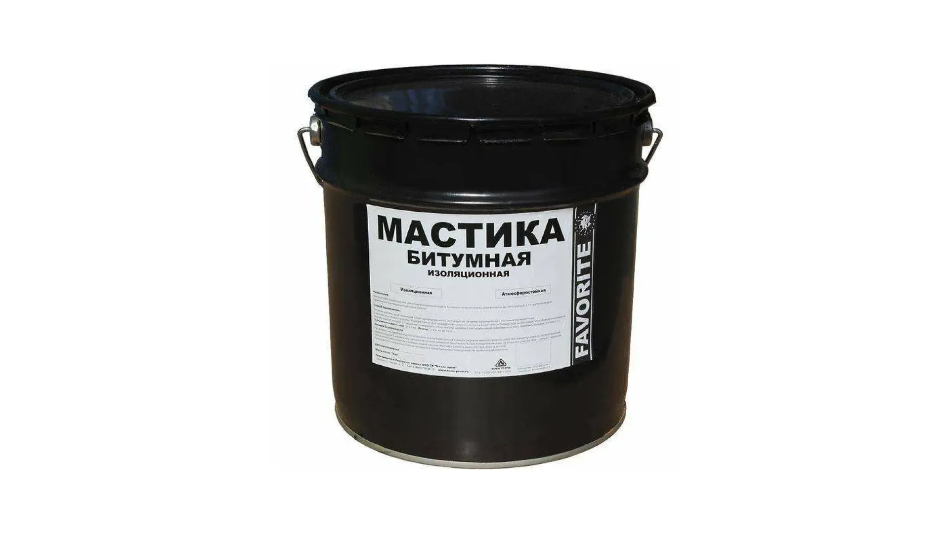 Изоляция мастикой, битумом битумно-полимерная