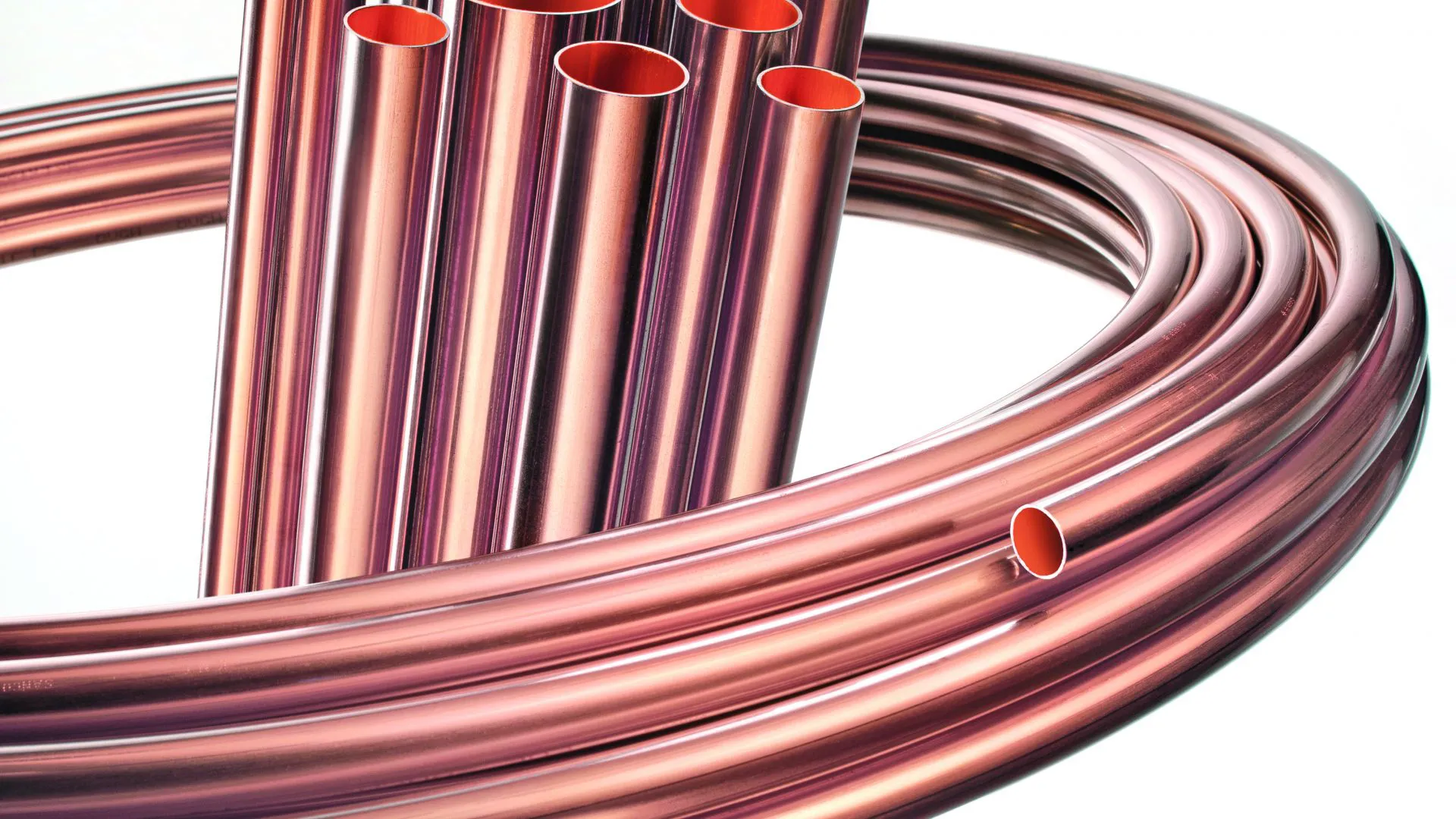 Медная труба М1м мягкая, отожженная бухта ГОСТ 617-2006 6х0.8 мм