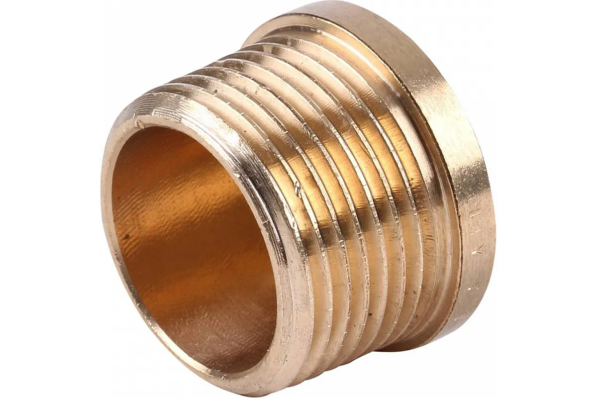 Бронзовая заглушка D= 1/2" мм
